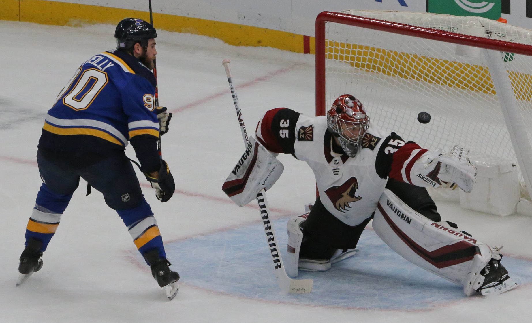 The Blues take on the Coyotes at Enterprise